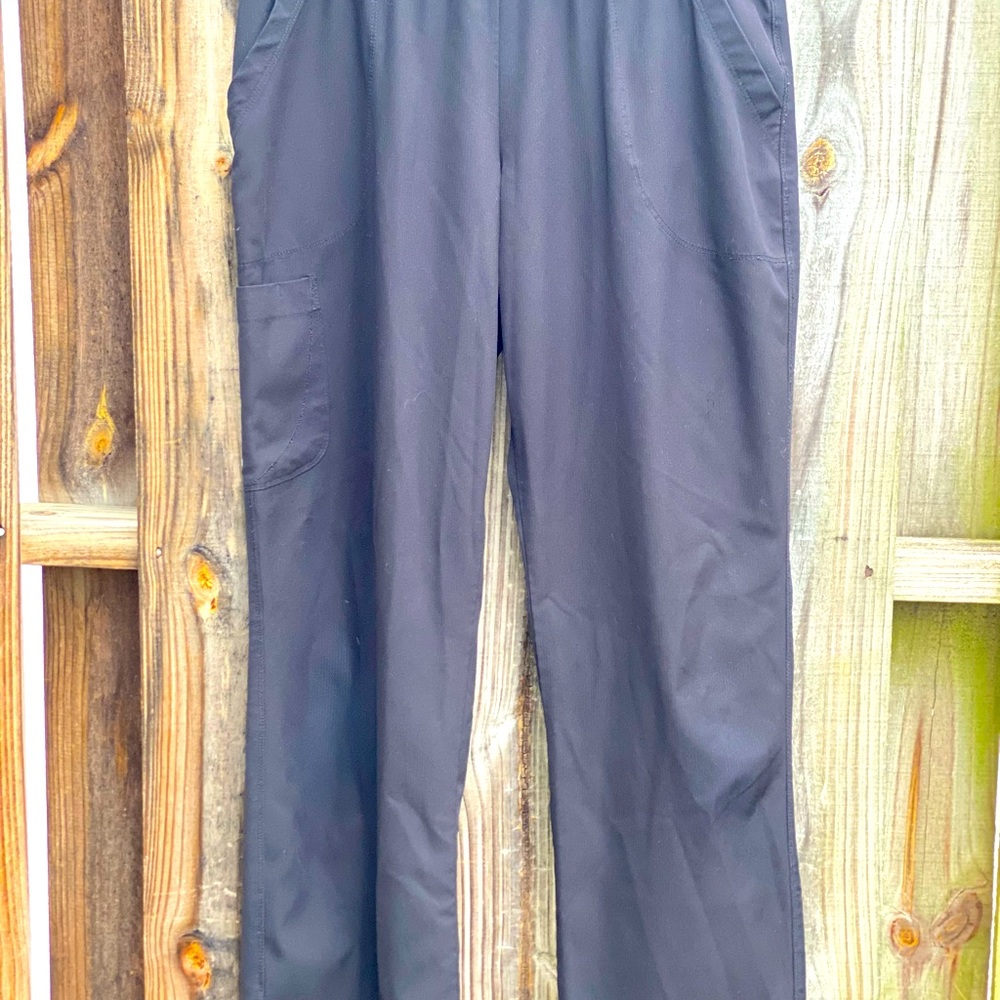 Black scrub pants
